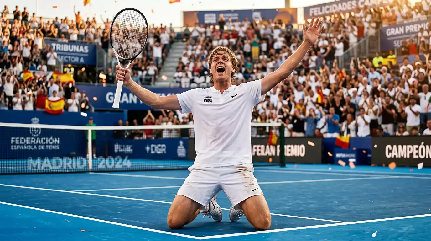 Carlos Alcaraz celebra su victoria en el Open de Australia 2026 completando el Career Grand Slam